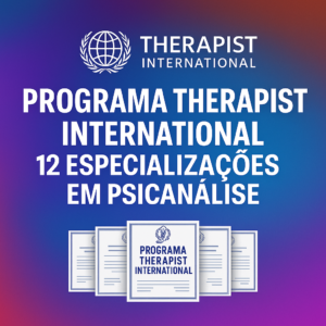 Imagem promocional da Formação Internacional em Psicanálise com oferta de cupons e descontos