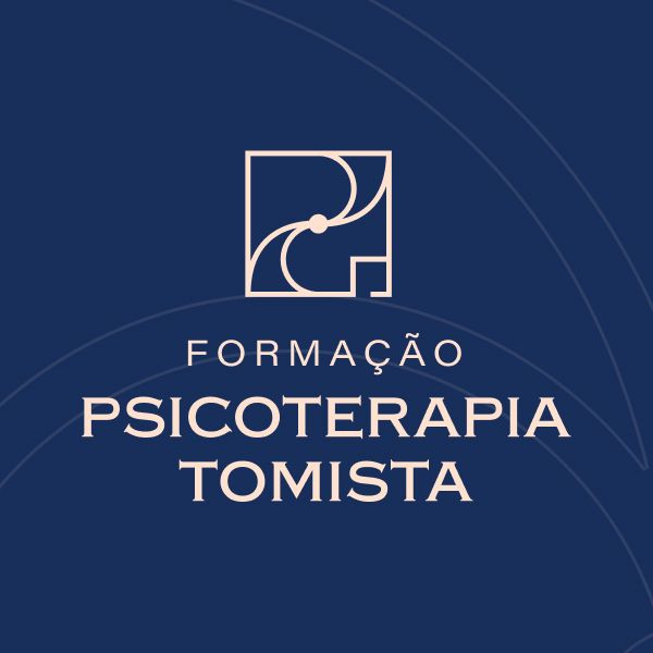 Imagem ilustrativa da Formação em Psicoterapia Tomista com símbolos da filosofia de São Tomás de Aquino e ambiente de estudo online