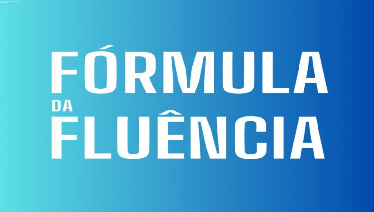 Capa do curso Fórmula da Fluência de Caio R. método prático para brasileiros