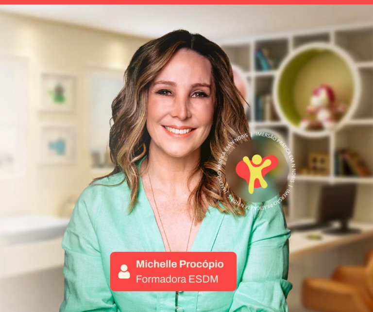 Imersão Prática NDBIs: Domine técnicas clínicas em 1 dia 1 Dra. Michelle Procópio ensina intervenções comportamentais naturalistas para TEA em imersão online ao vivo