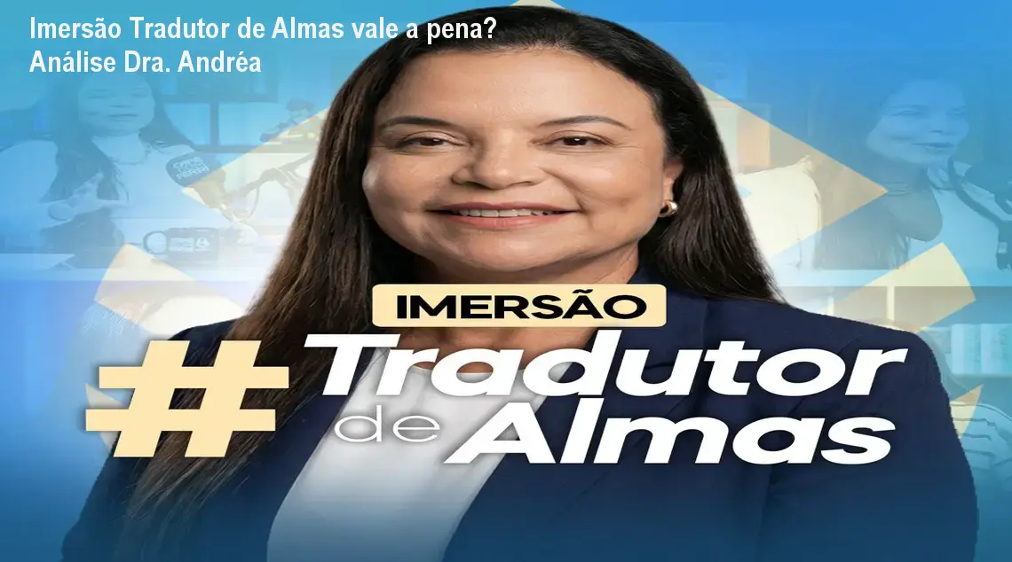 Dra. Andréa Vermont conduzindo a Imersão Tradutor de Almas para superação de traumas e autoconhecimento
