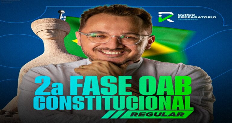 Imagem promocional do IR Curso – 2ª Fase OAB Direito Constitucional com cupons de desconto