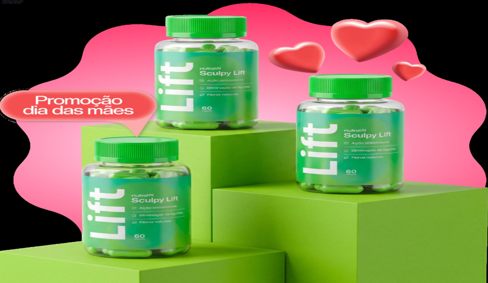 Lift Detox Black – Emagreça rápido, controle o apetite e veja ofertas 1 Lift Detox Black em cápsulas, usado por mulheres para emagrecer, controlar o apetite e melhorar a pele