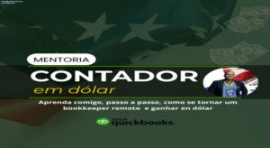 Mentoria Plano América ensinando contadores a atuar como Bookkeeper remoto nos EUA e ganhar em dólar