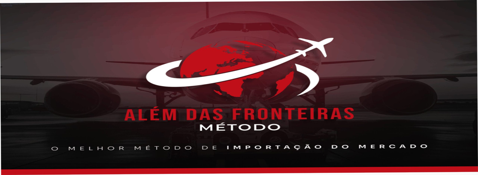 Imagem promocional do Método Além das Fronteiras mostrando importação segura do Paraguai e lucro garantido