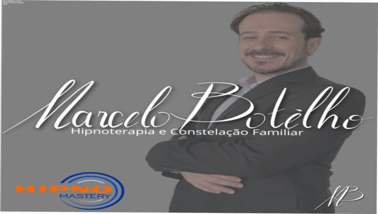 Imagem promocional do Método HipnoMastery mostrando a instrutora Aline Rodrigues do Amaral em sessão de hipnose clínica integrada à constelação familiar