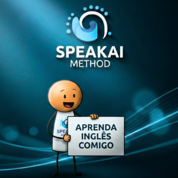 Método SpeakAI: Destrave o Inglês em 5 Minutos por Dia 1 Curso SpeakAI para destravar inglês com frases práticas e repetição guiada