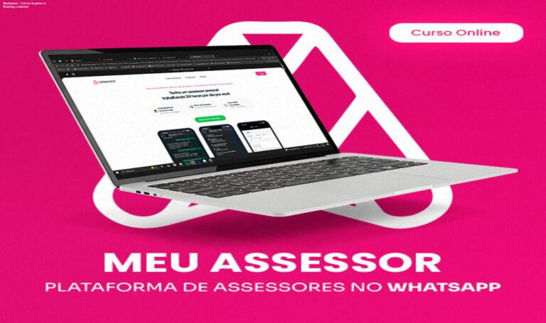 Tela do MeuAssessor mostrando registro de gasto enviado por mensagem no WhatsApp