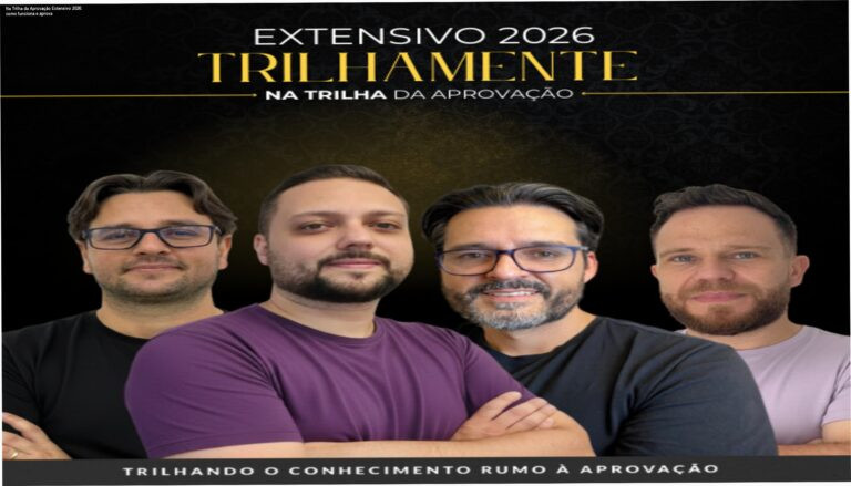 Aulas online ao vivo de Química, Matemática, Filosofia, Sociologia e Redação do Extensivo 2026 Na Trilha da Aprovação