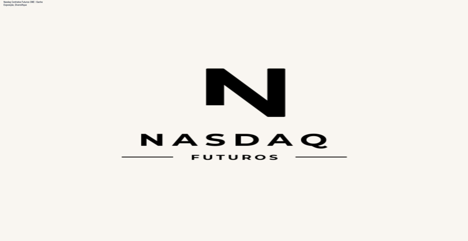 Nasdaq contratos futuros CME permitindo exposição ao mercado e diversificação de investimentos