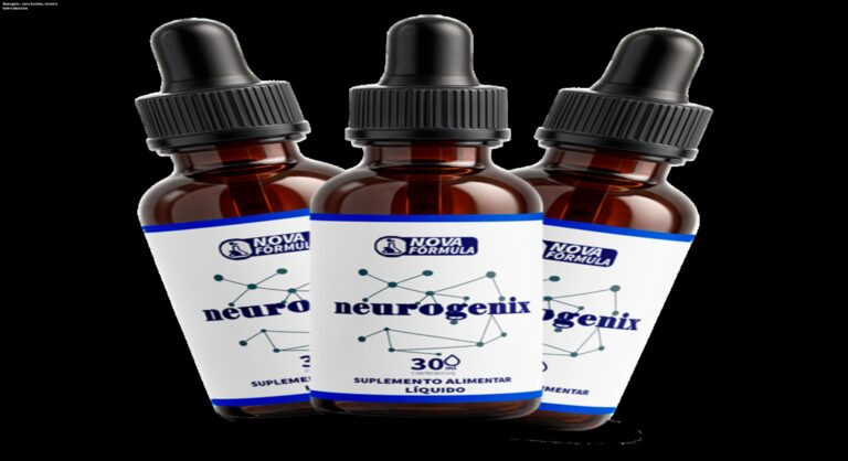 Frasco de Neurogenix sendo usado por adulto para melhorar memória e foco mental