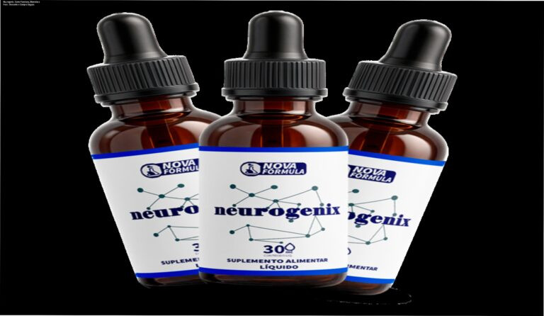Neurogenix: Como Funciona, Memória e Foco — Desconto e Compra Segura 6 Neurogenix frasco de suplemento natural para memória e foco mental com Bacopa Monnieri e Ginkgo Biloba