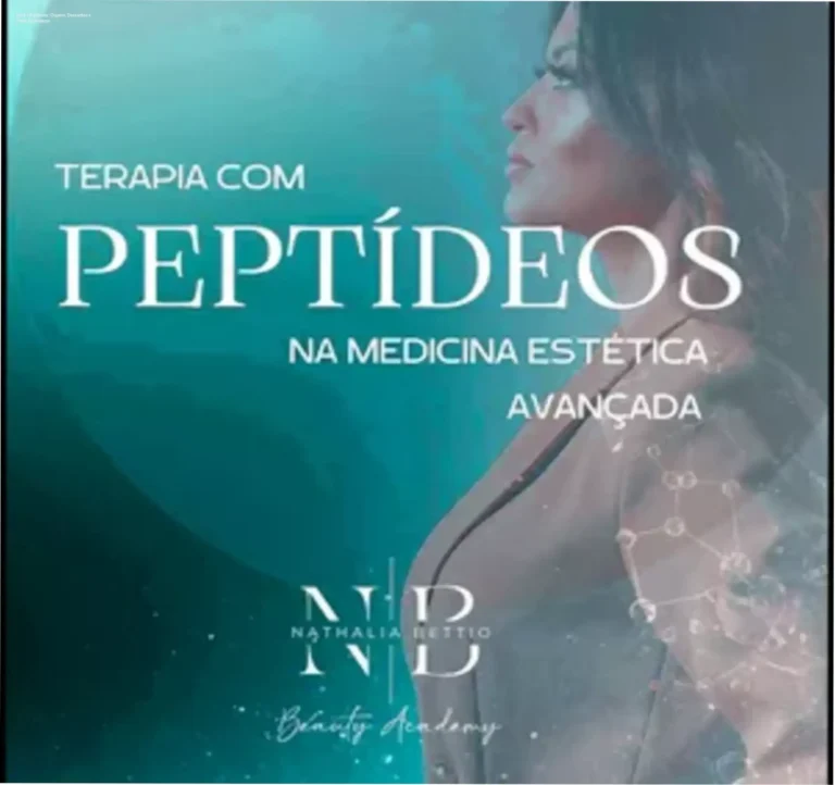Nível 3 Terapia com Peptídeos na Medicina Estética Avançada da Dra Nathalia Bettio com cupons e promoções para economizar