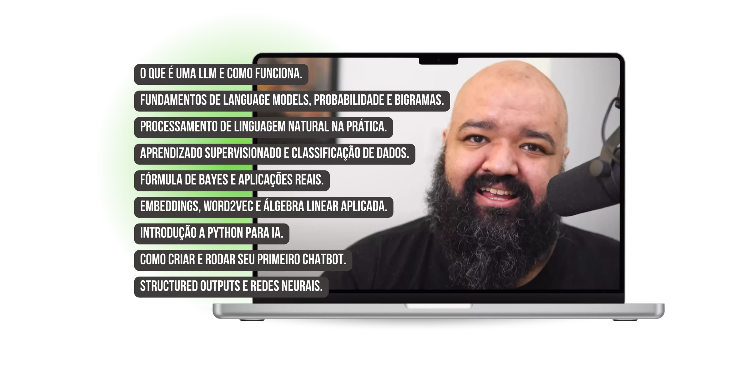 O Senhor das LLMs — Construa IA, Prática Científica e 7 Dias 1 Curso O Senhor das LLMs por Caio Gomes - aprenda a construir soluções com IA usando RAG e embeddings