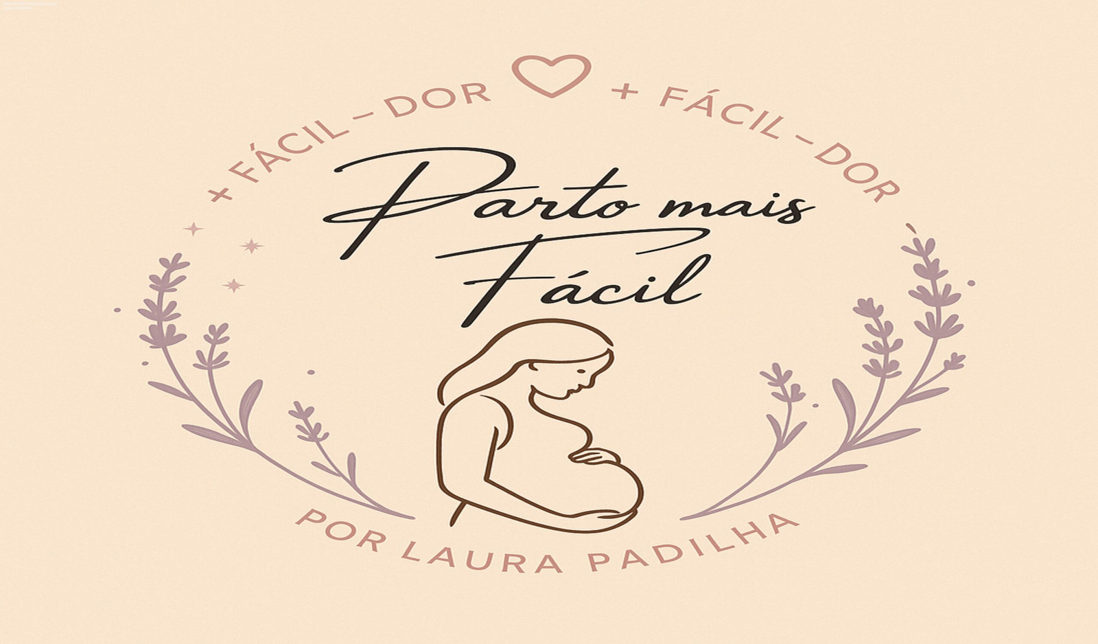 Curso Parto Mais Fácil da parteira Laura mostrando técnicas de indução natural e respiração para aliviar a dor do parto
