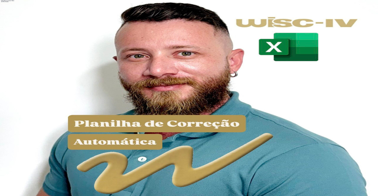Planilha automática WISC-IV mostrando correção rápida e precisa