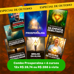 Imagem promocional do curso Prosperalma de César Matsumoto mostrando a técnica Luz Estelar para manifestar prosperidade financeira