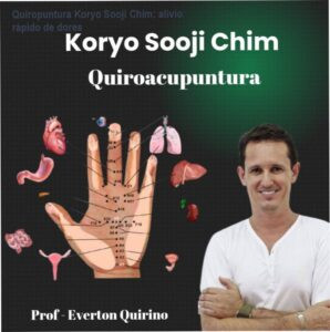 Curso online de Quiropuntura Koryo Sooji Chim ensina técnica de pontuação nas mãos para alívio de dores e problemas de saúde