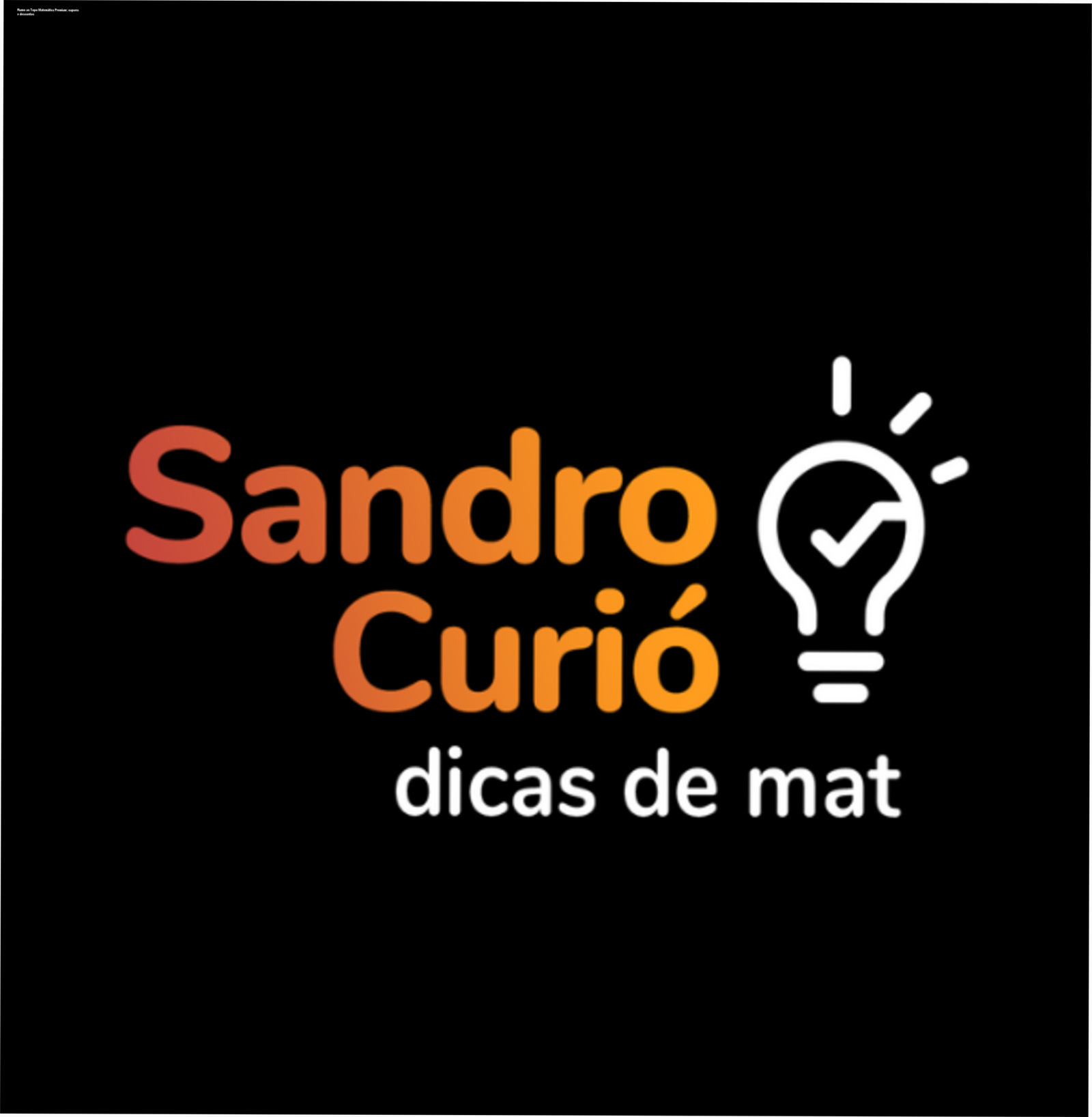 Imagem promocional do curso Rumo ao Topo Matemática Premium com destaque para cupons e ofertas especiais