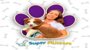 Capa do curso Super Filhotes de Marina Volanski mostrando treinamento de filhotes