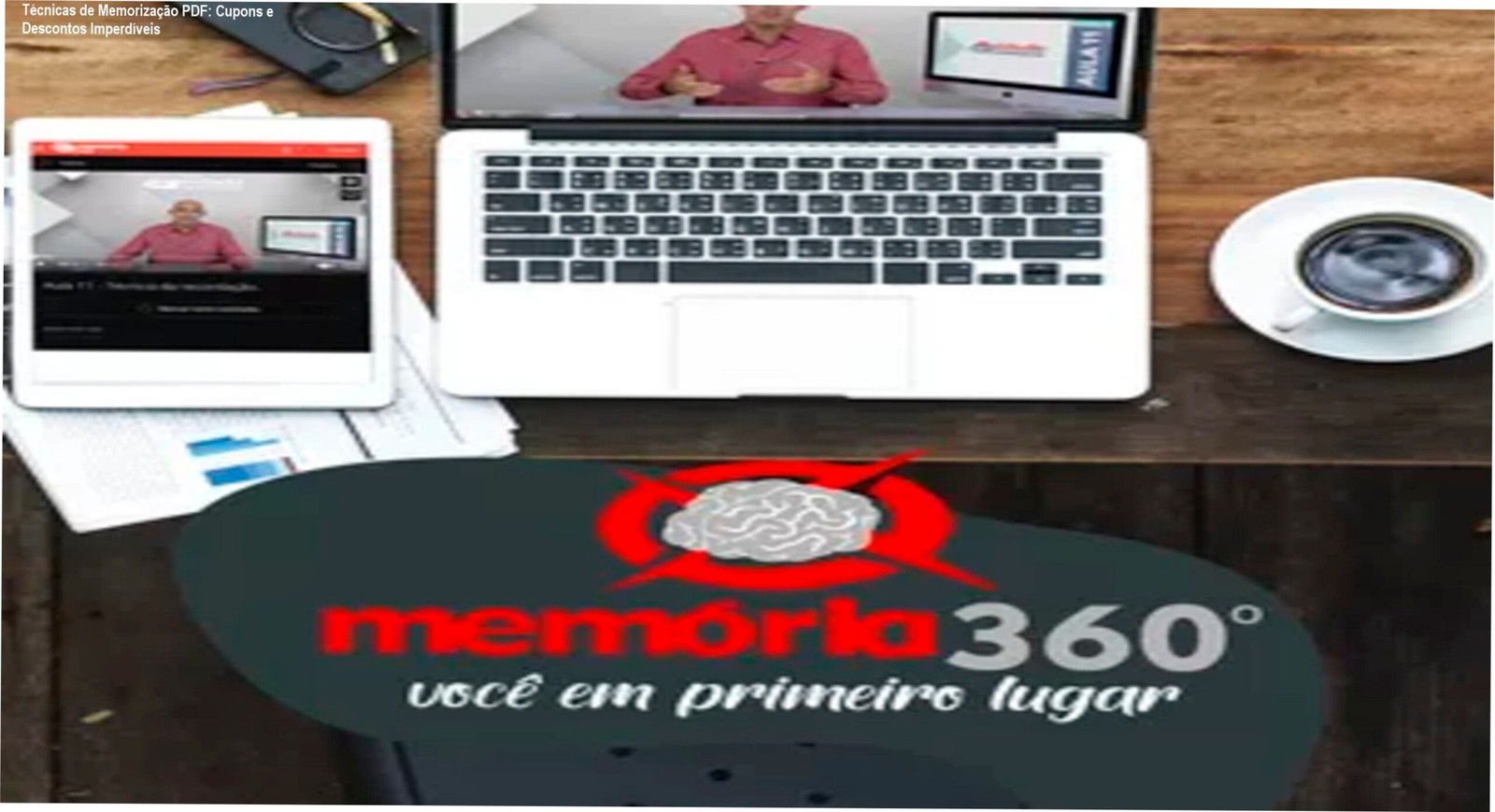 Técnicas de Memorização PDF: Cupons e Descontos Imperdíveis 1 Imagem promocional do curso Técnicas de Memorização PDF com destaque para cupons e ofertas especiais