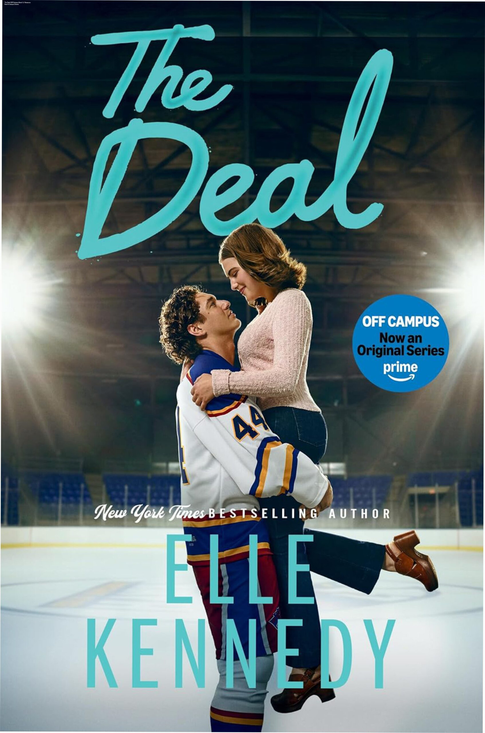 Capa do eBook The Deal (Off‑Campus Book 1) de Elle Kennedy, romance universitário com sexo e drama