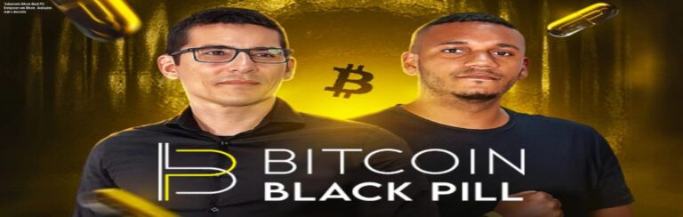 Cena do Treinamento Bitcoin Black Pill mostrando aula prática e bônus Termômetro do Bitcoin para identificar o melhor momento de compra
