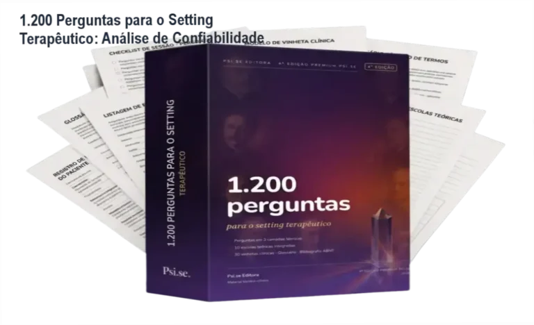 1.200 Perguntas para o Setting Terapêutico – reputação, segurança e risco de fraude