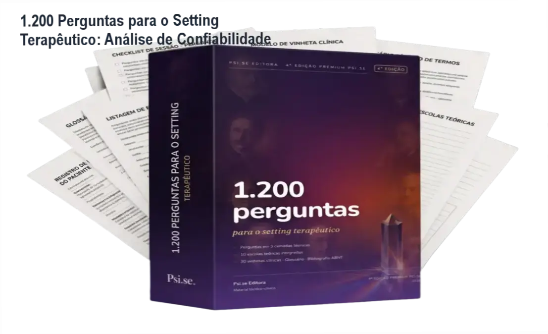 1.200 Perguntas para o Setting Terapêutico – reputação, segurança e risco de fraude