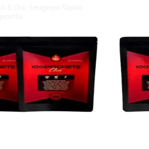 100Pochete Black & Chá: Emagreça Rápido com 30 dias de garantia