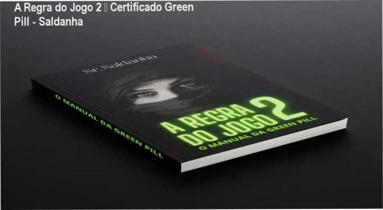 A Regra do Jogo 2 certificado Green Pill autor Senhor Saldanha