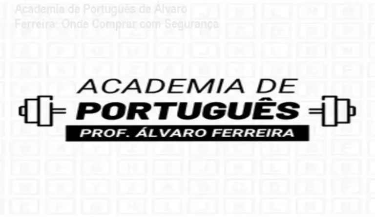 Academia de Português Álvaro Ferreira cupom desconto
