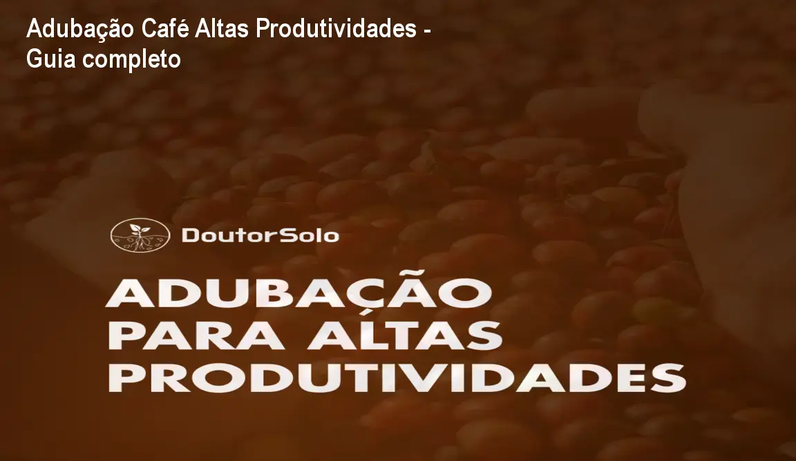 Adubação Café Altas Produtividades - Guia completo 1 Adubação Café Altas Produtividades - Guia completo