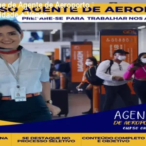 Curso Online de Agente de Aeroporto – Empregabilidade + Vagas