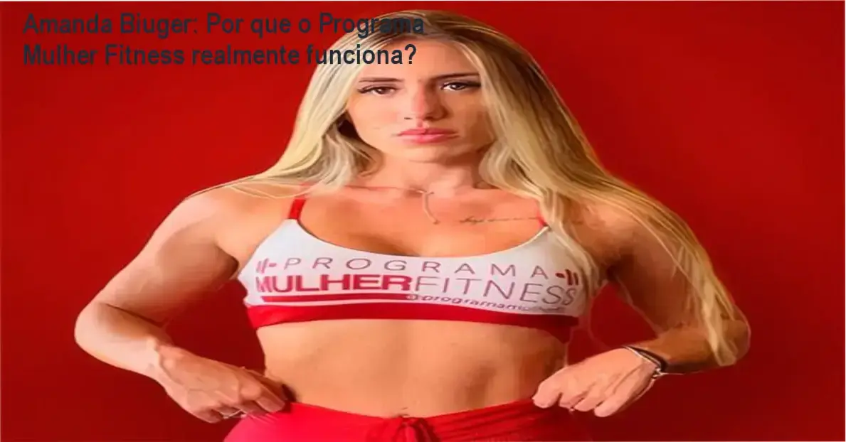Amanda Biuger: Por que o Programa Mulher Fitness realmente funciona? 1 Amanda Biuger explicando a metodologia do Programa Mulher Fitness em um celular