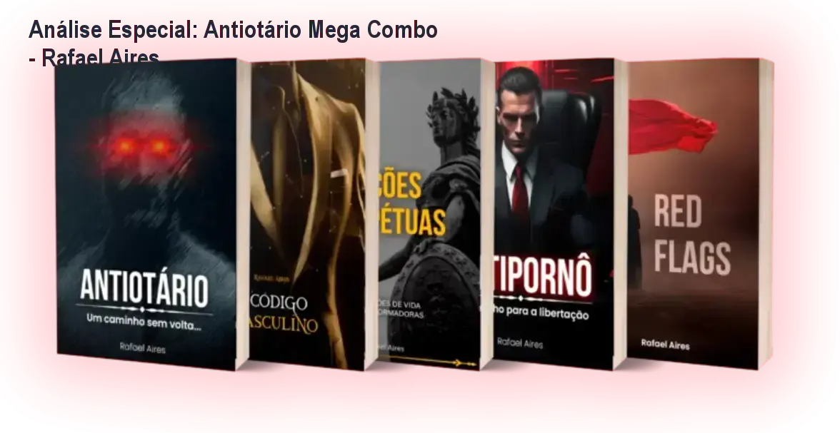 Capa informativa sobre o tema Antiotário Mega Combo - Rafael Aires