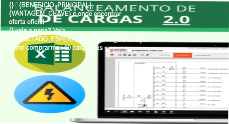 Guia explicativo sobre o produto digital Planilha de Quadro de Cargas 2.0