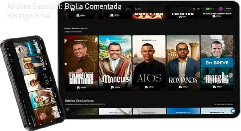 Análise Especial: Bíblia Comentada Rodrigo Silva 5 Capa informativa sobre o tema Bíblia Comentada Rodrigo Silva