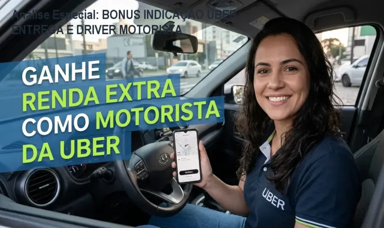Análise Especial: BONUS INDICAÇÃO UBER ENTREGA E DRIVER MOTORISTA 8 Capa informativa sobre o tema BONUS INDICAÇÃO UBER ENTREGA E DRIVER MOTORISTA