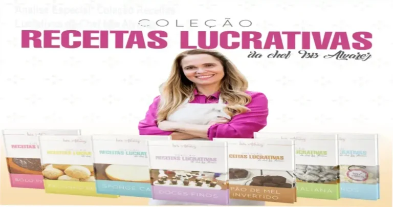 Análise Especial: Coleção Receitas Lucrativas da Chef Ísis Alvarez 4 Capa informativa sobre o tema Coleção Receitas Lucrativas da Chef Ísis Alvarez