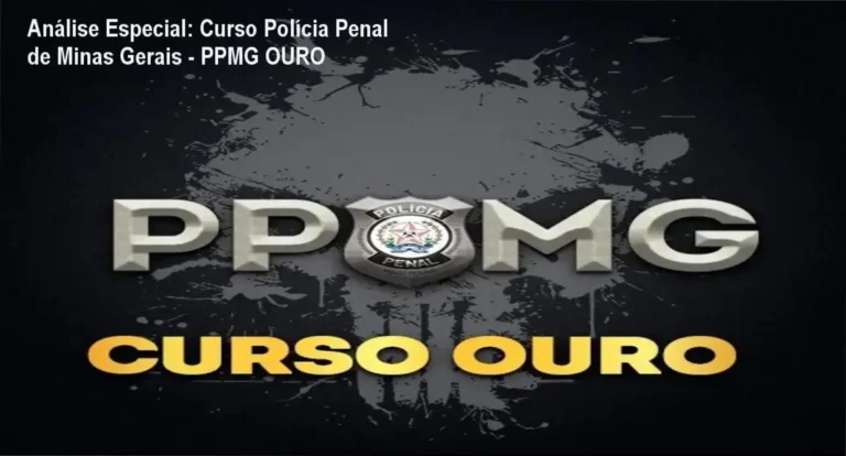 Capa informativa sobre o tema Curso Polícia Penal de Minas Gerais - PPMG OURO