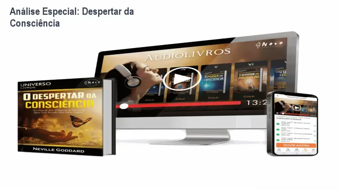 Capa informativa sobre o tema Despertar da Consciência