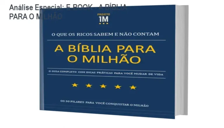 Capa informativa sobre o tema E-BOOK - A BÍBLIA PARA O MILHÃO
