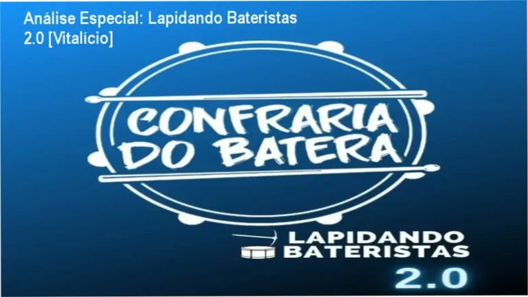 Capa informativa sobre o tema Lapidando Bateristas 2.0 [Vitalício]