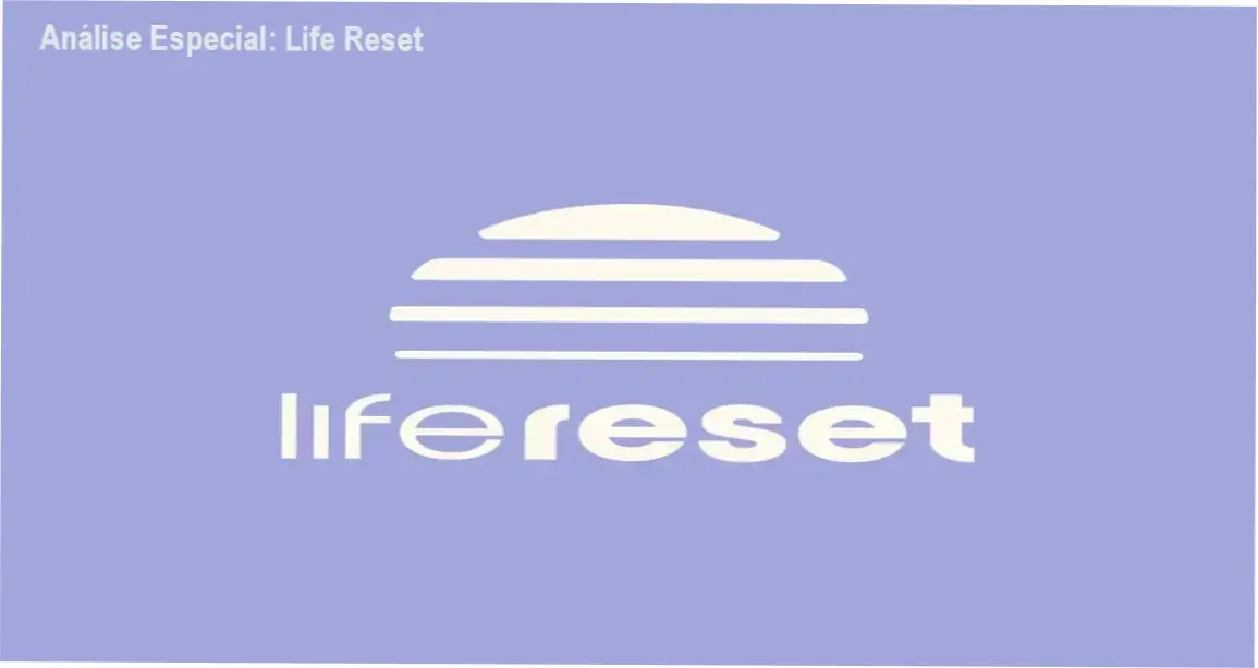 Capa informativa sobre o tema Life Reset