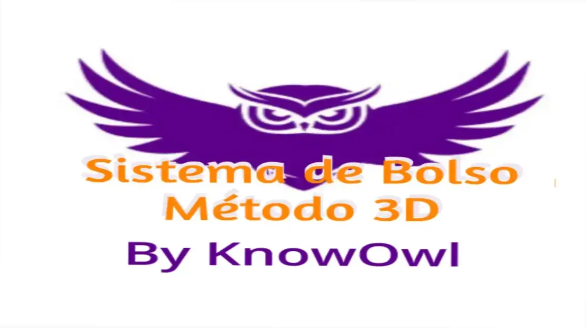 Capa informativa sobre o tema Sistema de Bolso Método 3D