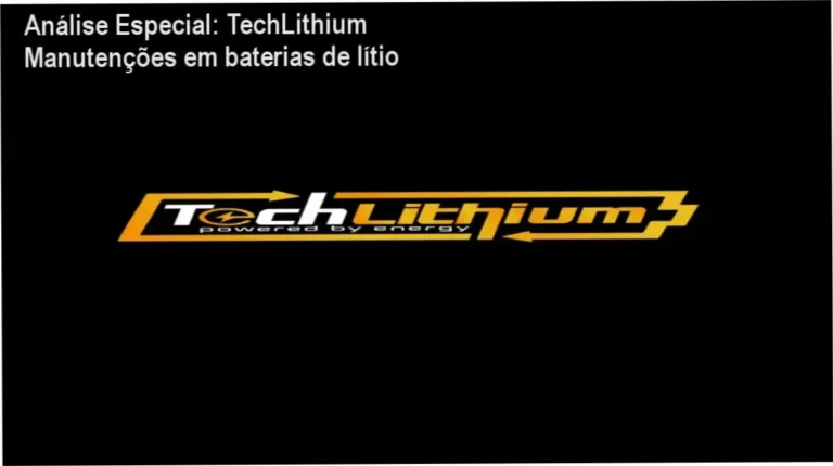 Análise Especial: TechLithium Manutenções em baterias de lítio 6 Capa informativa sobre o tema TechLithium Manutenções em baterias de lítio