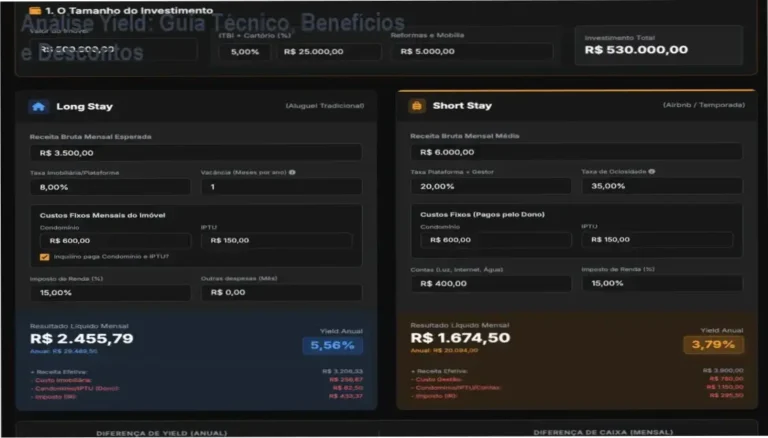 Imagem promocional da Assinatura Análise Yield com destaque para benefícios e oferta