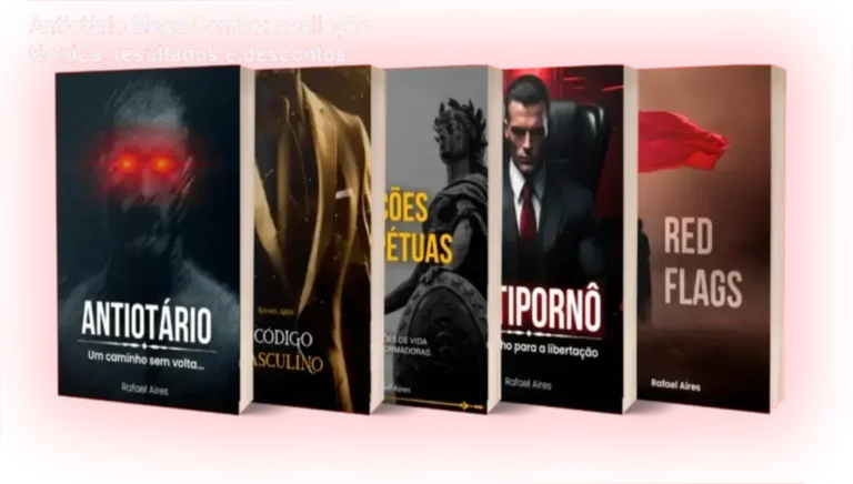 Capa do Antiotário Mega Combo com destaque para ofertas e cupons