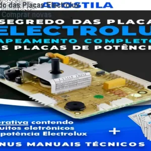 Apostila Segredo das Placas Electrolux – Conserte sem Comprar novas